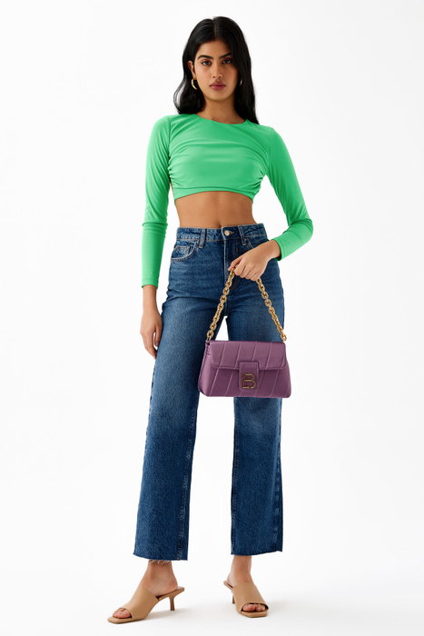 Lucky Bees Bandolera Morada